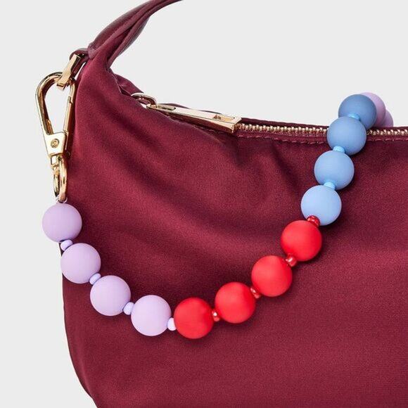 A New Day NWT Beaded Crossbody Strap with Phone Attachment Multicolor - Picture 8 of 8